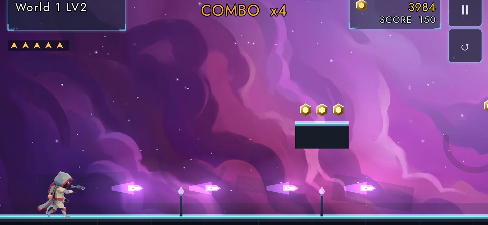 World 1, a green nebula